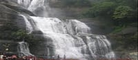 Scorching sun...can we go to courtallam.? Does water fall in waterfalls?